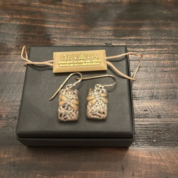 DEVATA Sterling Silver Dragonfly Earring NWOT - Picture 3 of 6